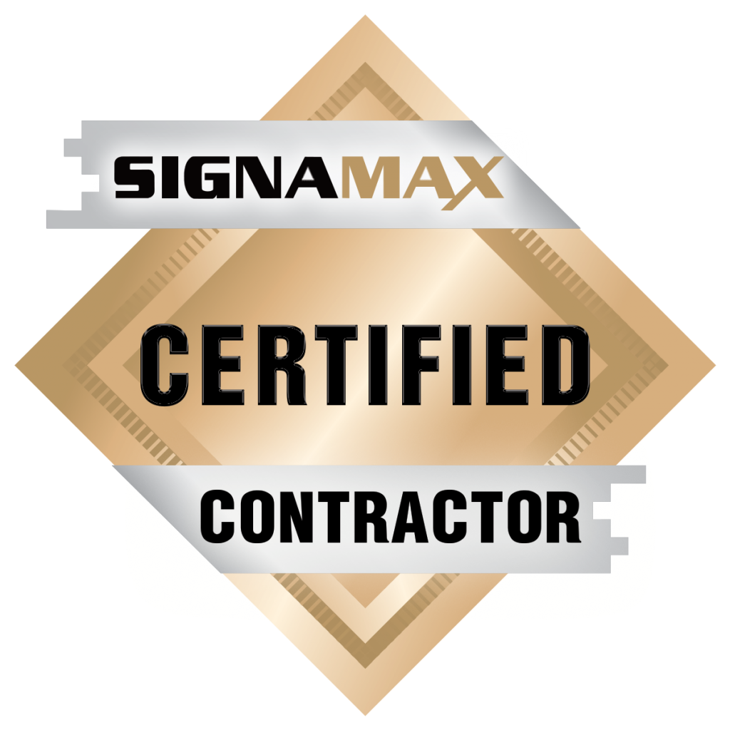 Signamax Certified Contractor