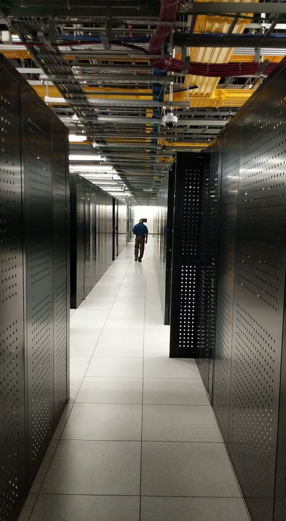 Data Center Hallway